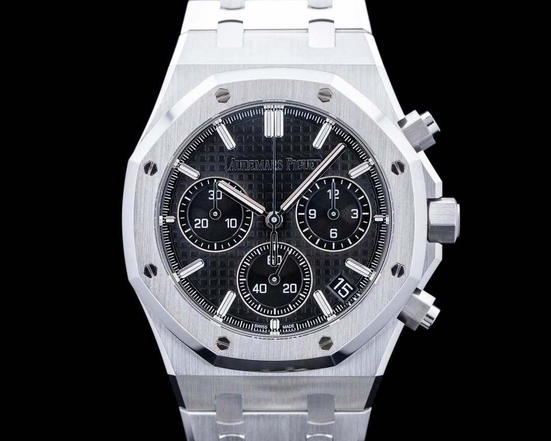 Audemars Piguet 26240ST Royal Oak Chronograph "50th Anniversary" SS Black Dial