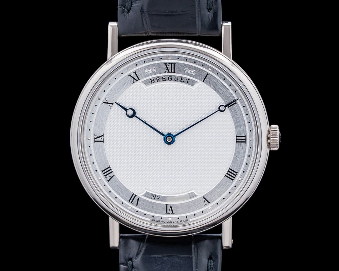 Breguet 5157BB Classique 18K White Gold Silver Dial