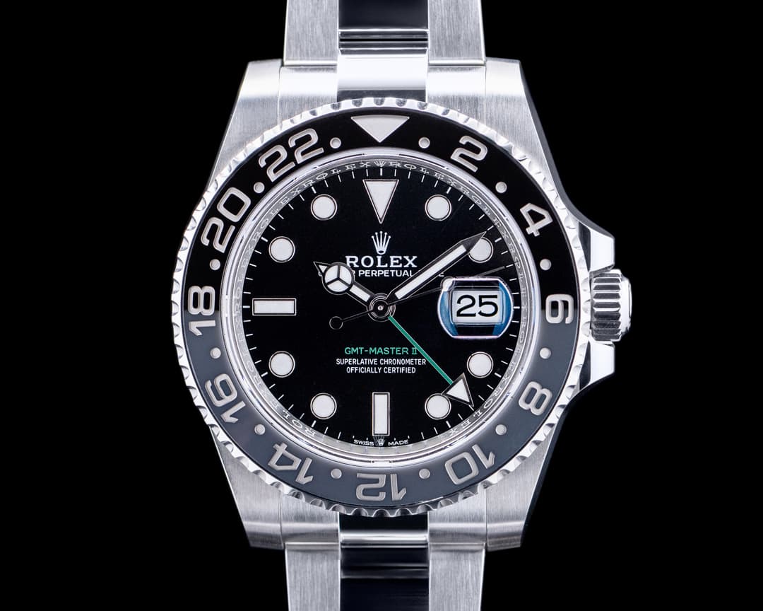 Rolex 126710GRNR GMT-Master II SS Black Dial 2024