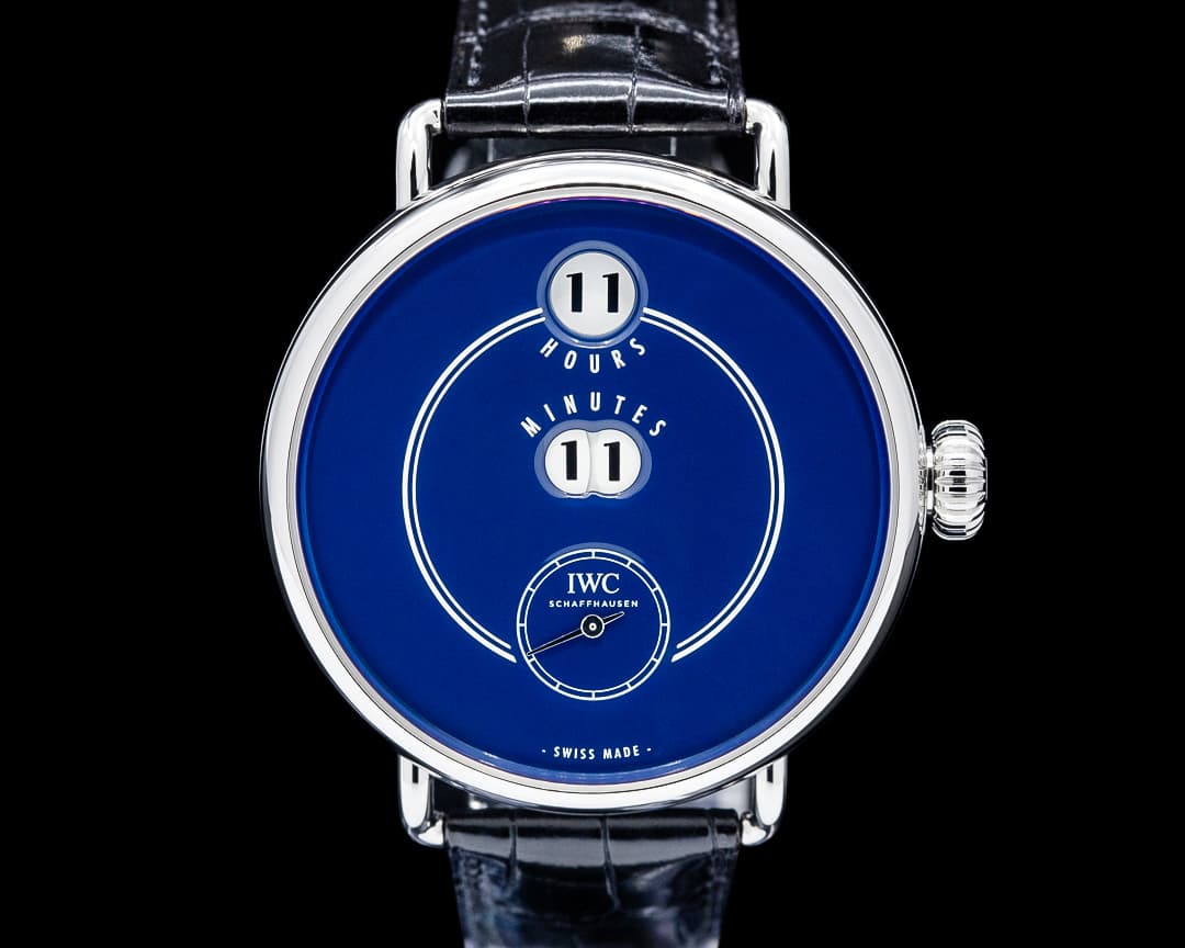 IWC IW505003 Tribute to Pallweber SS Blue Dial LIMITED