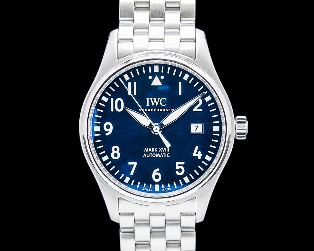 IWC IW327016 Pilot Mark XVIII "Le Petit Prince" SS Blue Dial