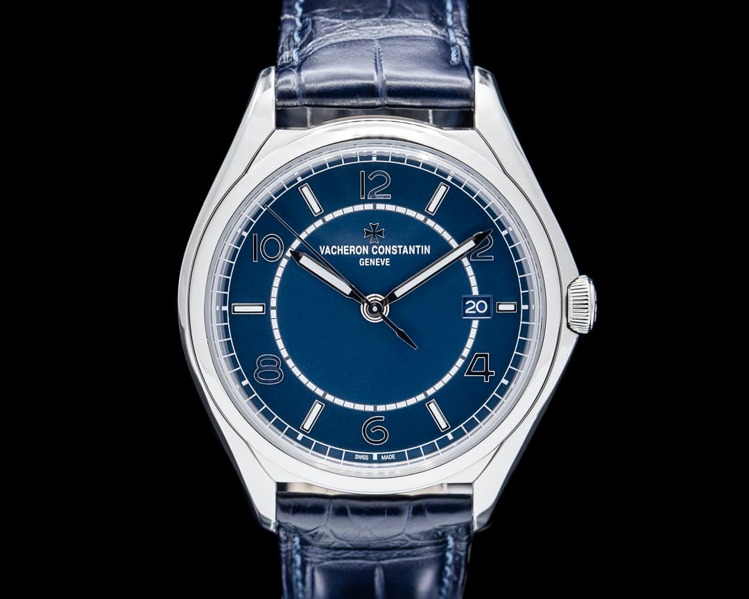 Vacheron Constantin 4600E Fiftysix Self-Winding SS Blue Dial