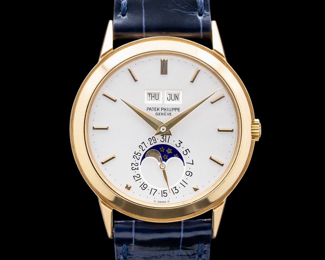 Patek Philippe 3448 Perpetual Calendar "Disco Volante" 18K Yellow Gold Circa. 1979
