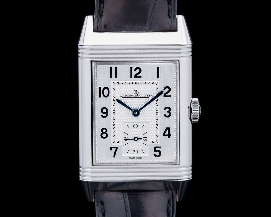 Jaeger LeCoultre Q3858520 Reverso Classic Large Small Seconds SS Silver Dial