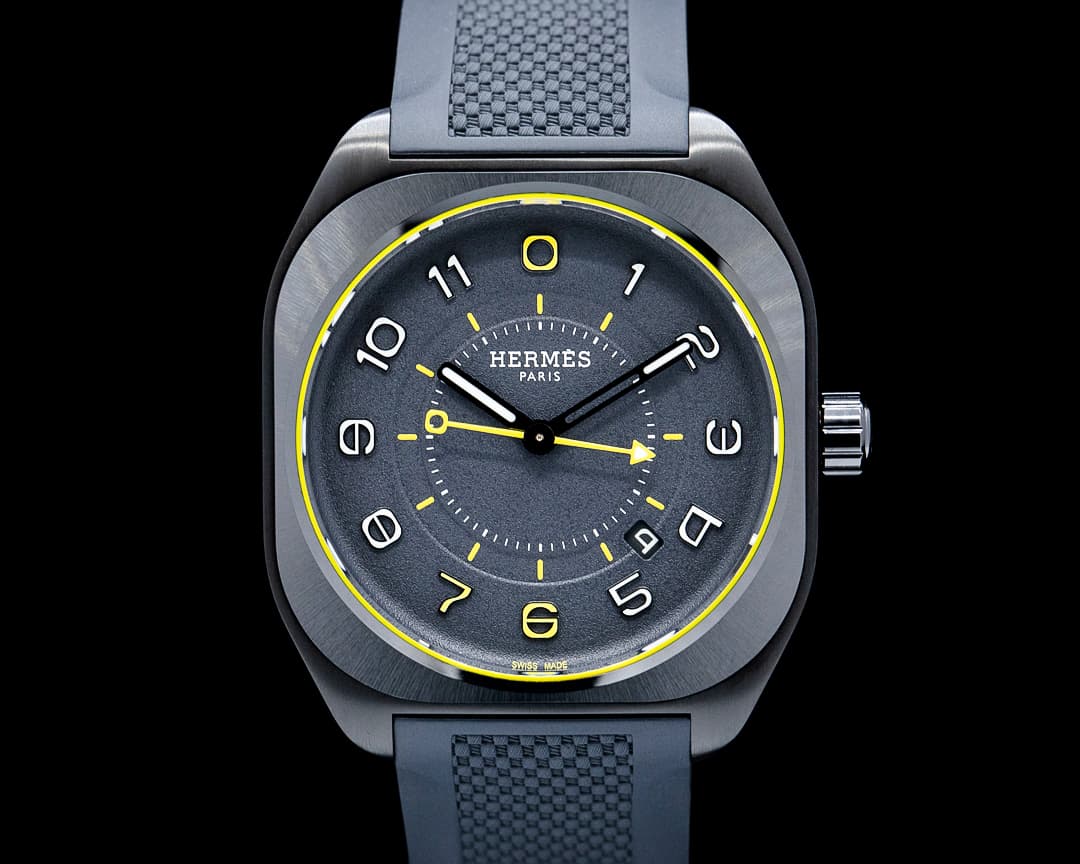 Hermes SP1.741D H08 "Madison Ave Boutique" Titanium Black Dial