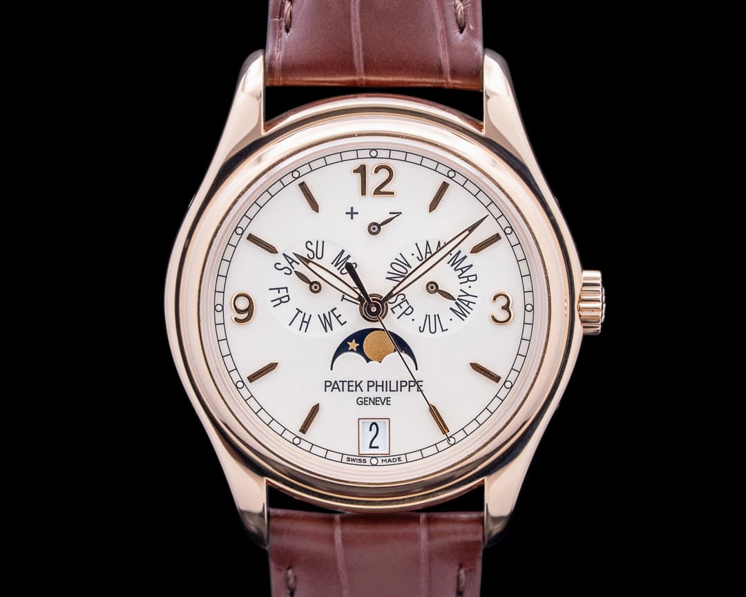 Patek Philippe 5146R Annual Calendar Moonphase 18K Rose Gold Ivory Cream Dial