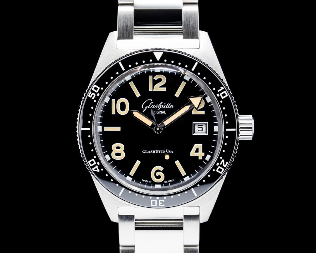 Glashütte Original SeaQ SS Black Dial