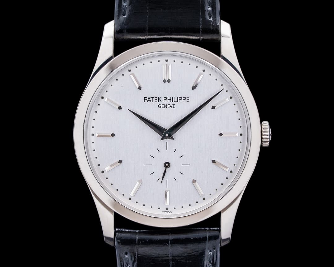 Patek Philippe 5196G-001 Calatrava White Gold Silver Dial