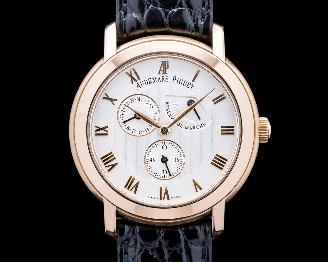 Audemars Piguet 25955OR Jules Audemars 18K Rose Gold Silver Dial