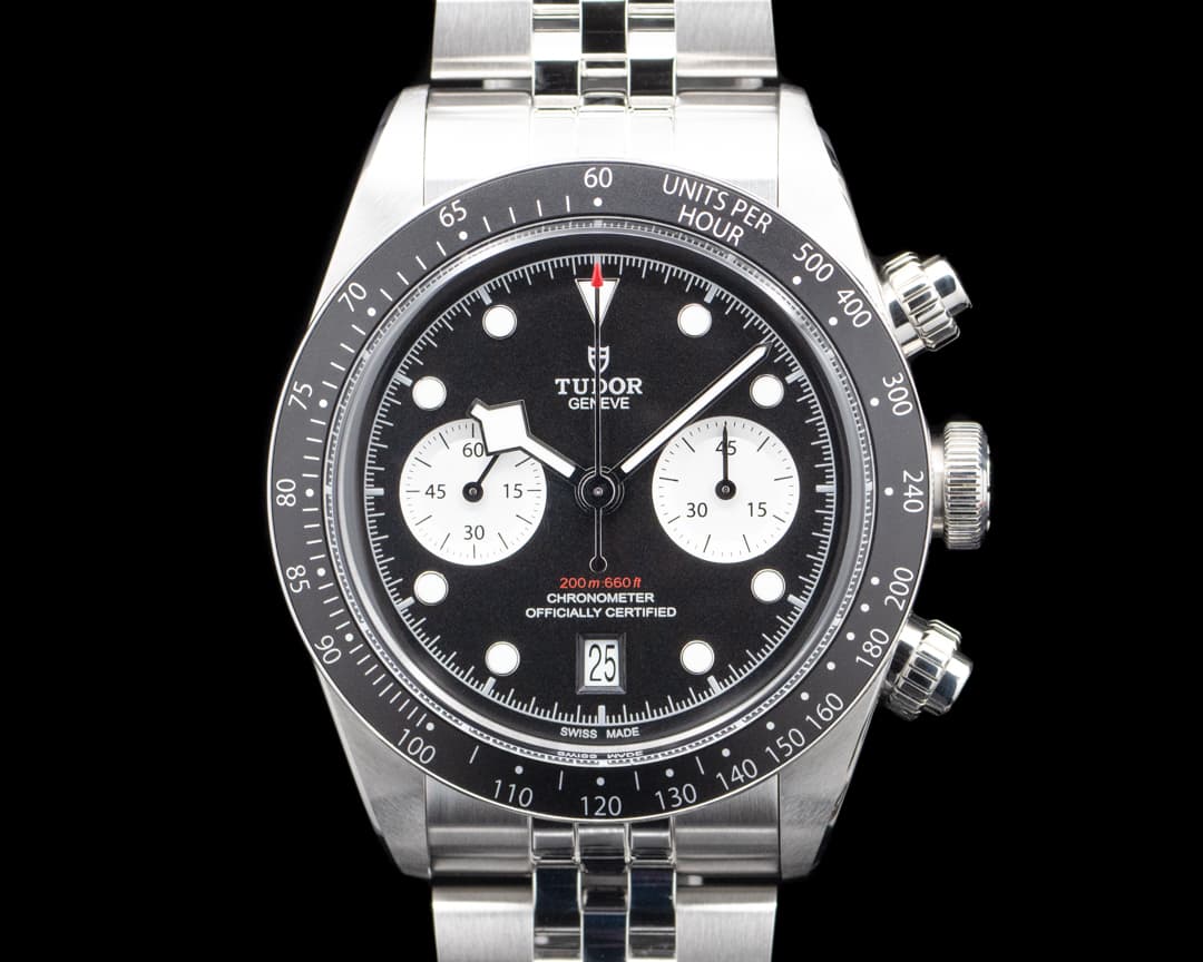 Tudor 79360N Black Bay Chronograph SS Black Dial