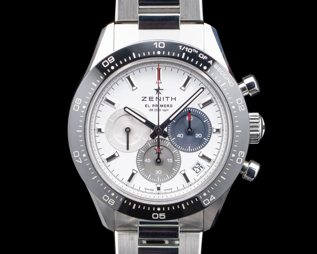 Zenith Chronomaster Sport SS White Dial