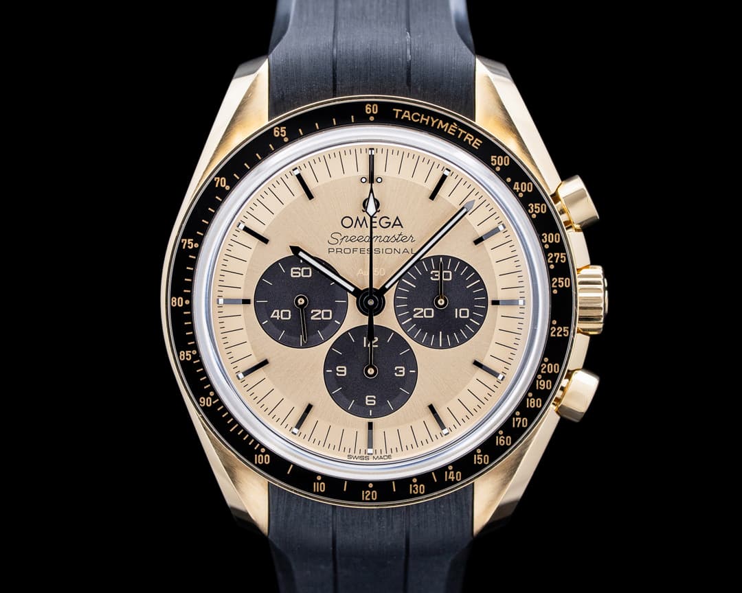 Omega Speedmaster Moonwatch Professional 18K Moonshine Gold
