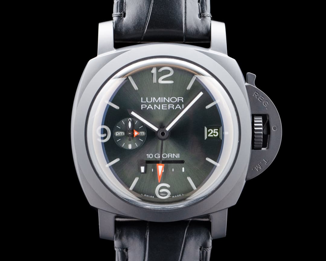 Panerai PAM01483 Luminor Dieci Giorni GMT Ceramica Green Dial