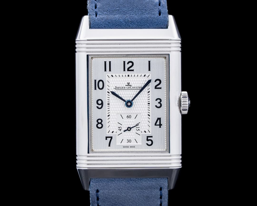 Jaeger LeCoultre Q3858520 Reverso Classic Large Small Seconds SS Silver Dial