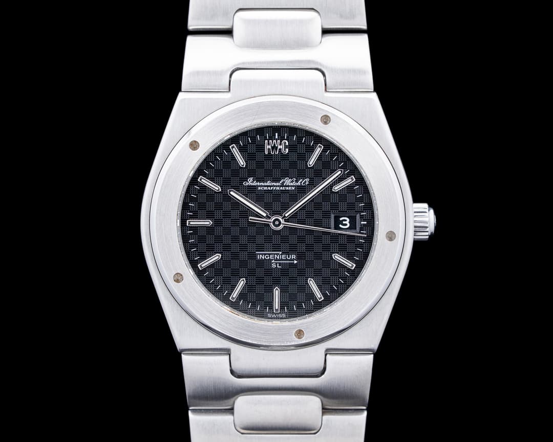 IWC 1832 Ingenieur SL Jumbo SS Black Dial