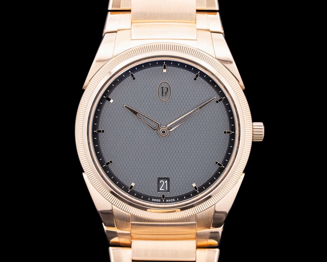Parmigiani PFC914 Tonda PF 18K Rose Gold Gray Dial