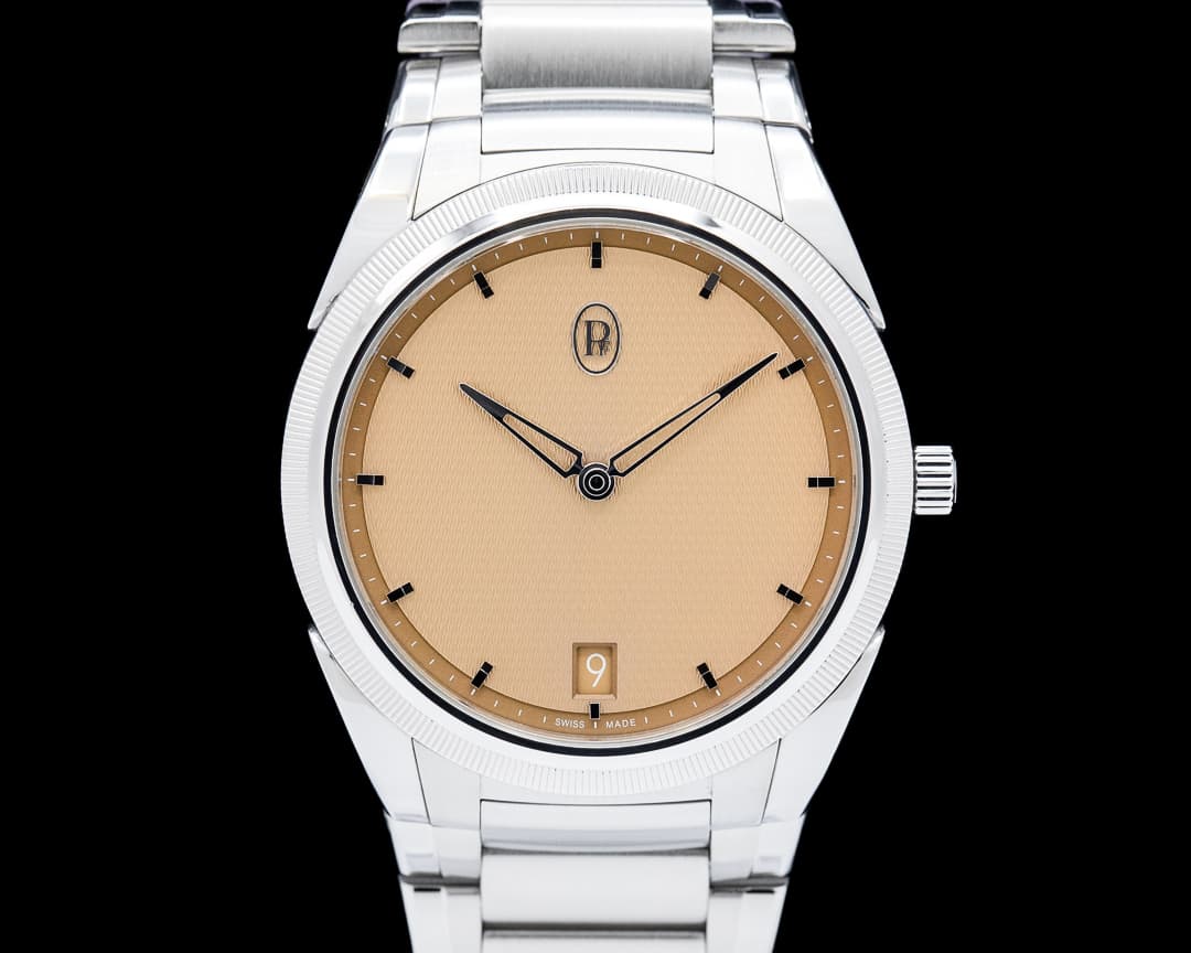 Parmigiani Tonda PF Micro-Rotor "Serenissima Due" SS Salmon Dial LIMITED