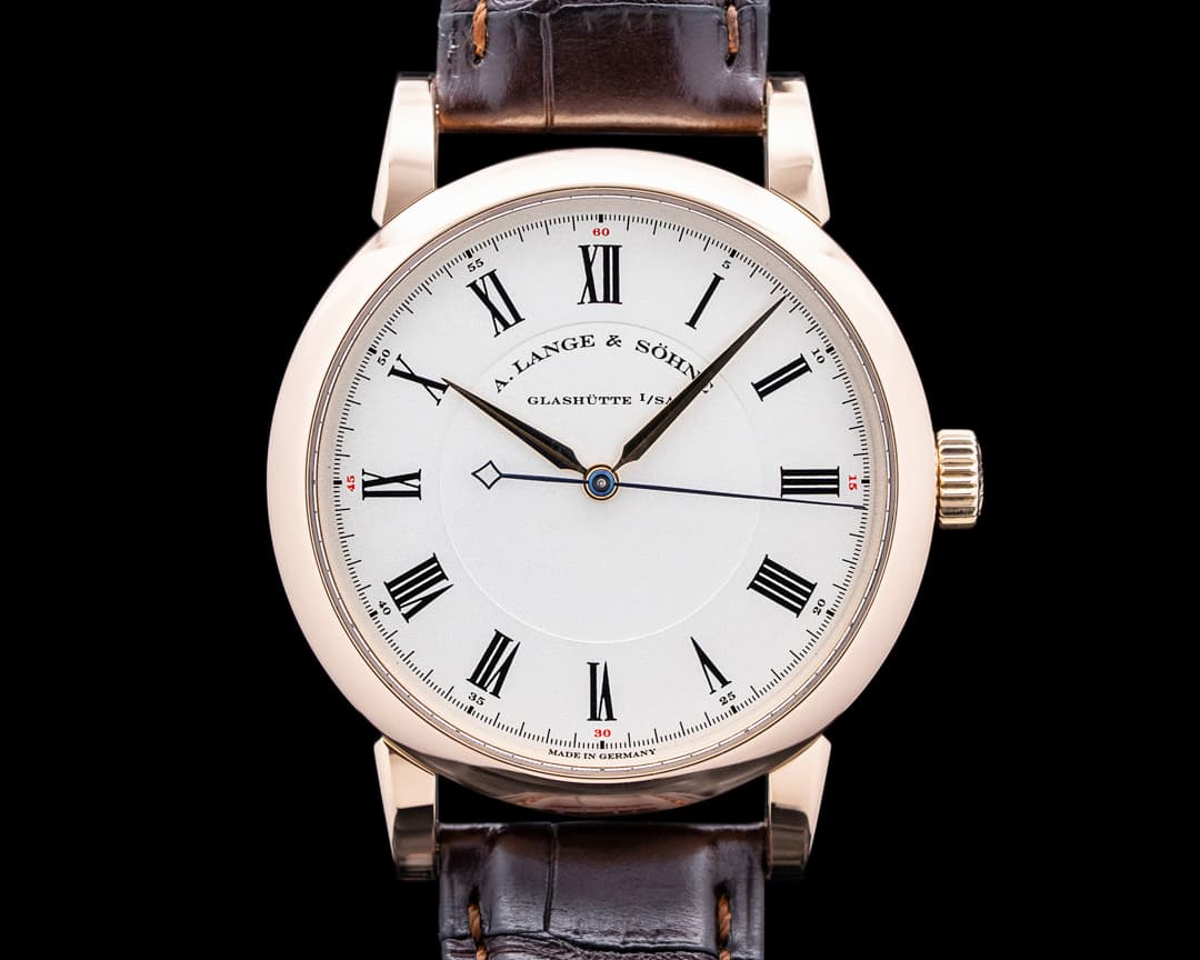 A. Lange & Söhne 232.032 Richard Lange 18K Rose Gold Silver Dial