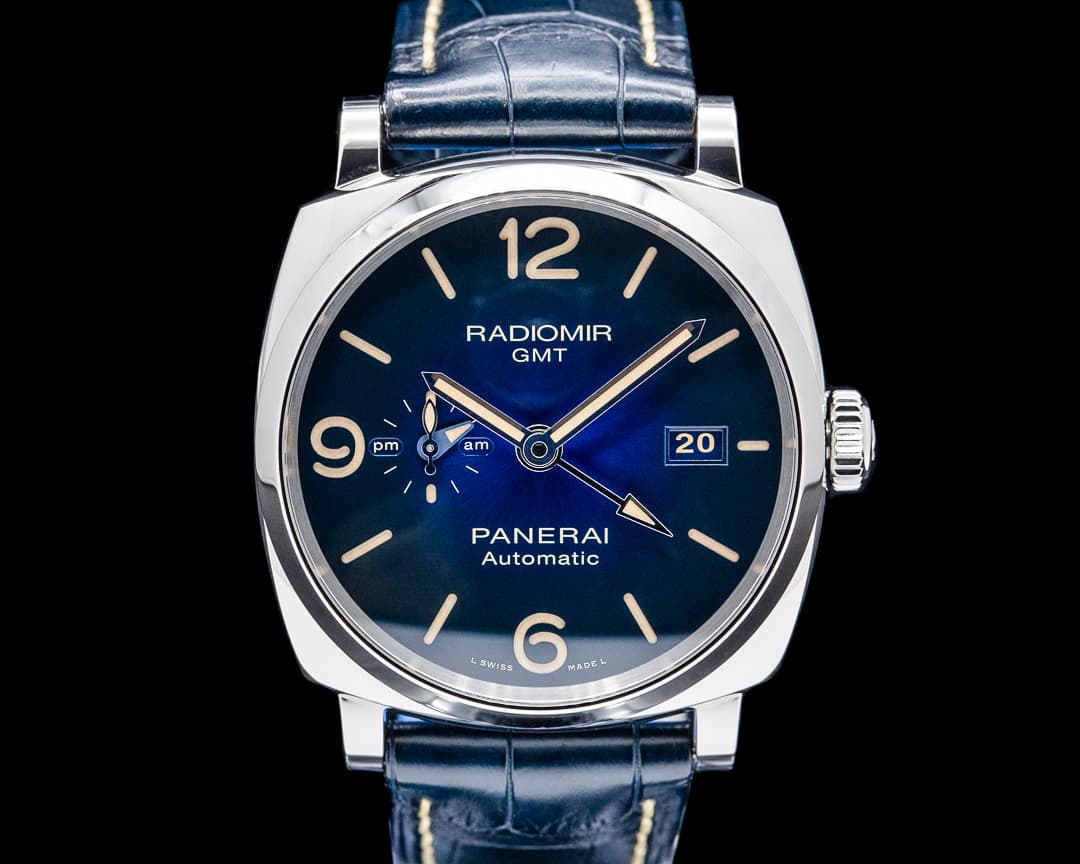 Panerai PAM00945 Radiomir 1940 3 Days GMT SS Blue Dial