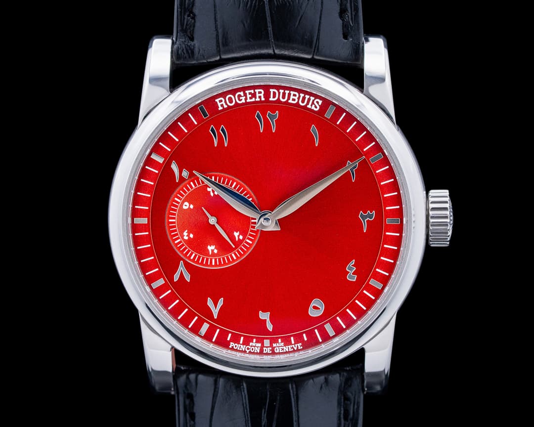 Roger Dubuis DBHO0605 Hommage SS Red Dial