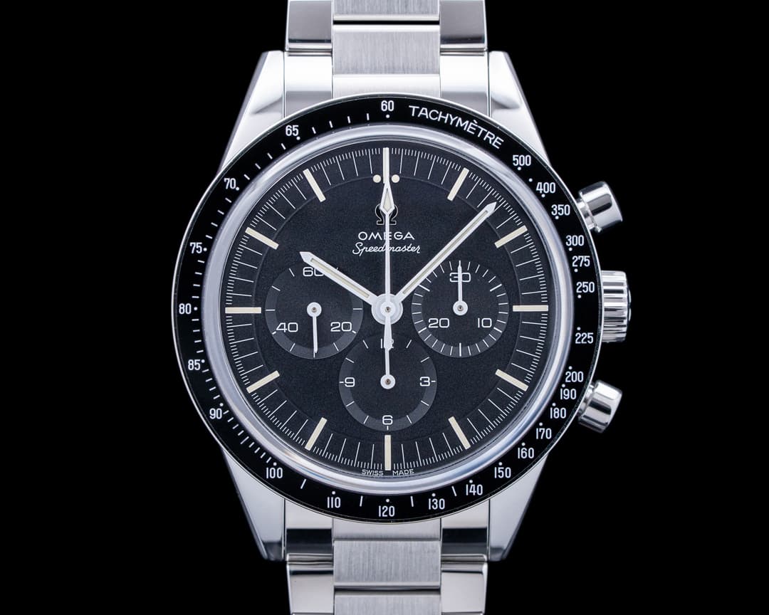 Image of Omega Speedmaster "Ed White" SS Black Dial