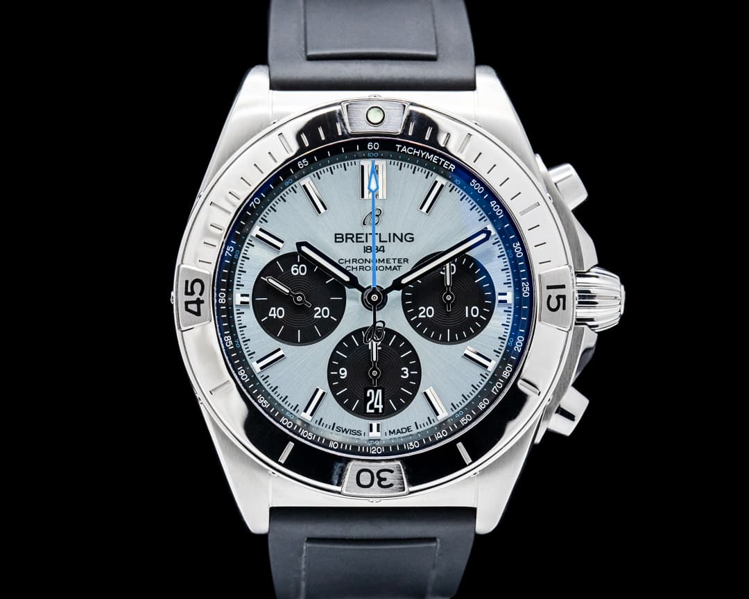 Breitling Chronomat B01 42 SS Blue Dial