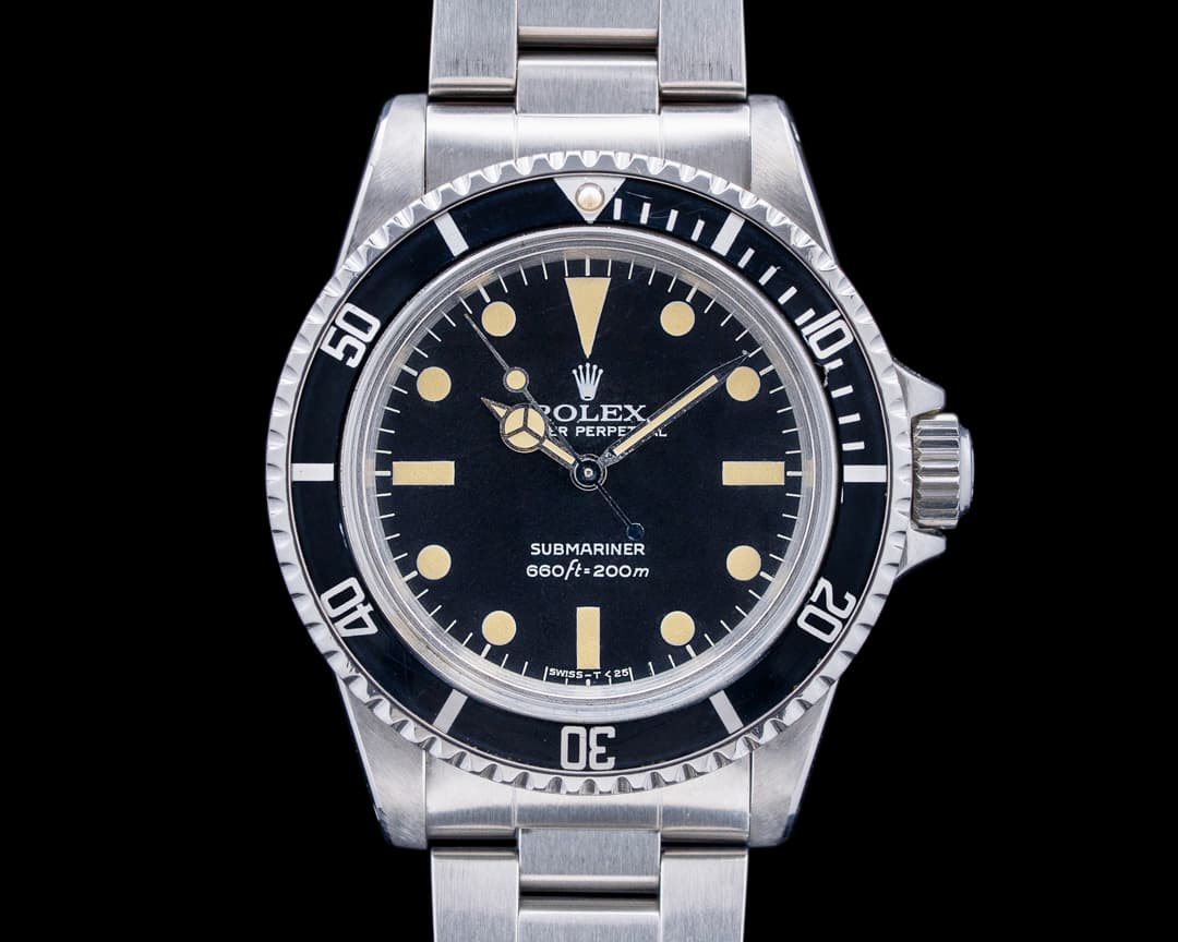 Rolex 5513 Submariner SS Black Dial Circa. 1979