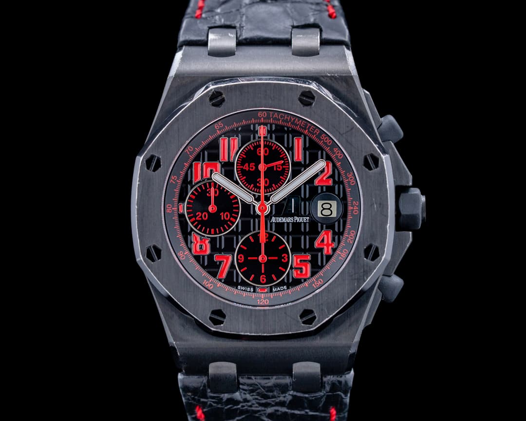 Image of Audemars Piguet 26186SN Royal Oak Offshore Las Vegas Strip PVD SS Black Dial LIMITED