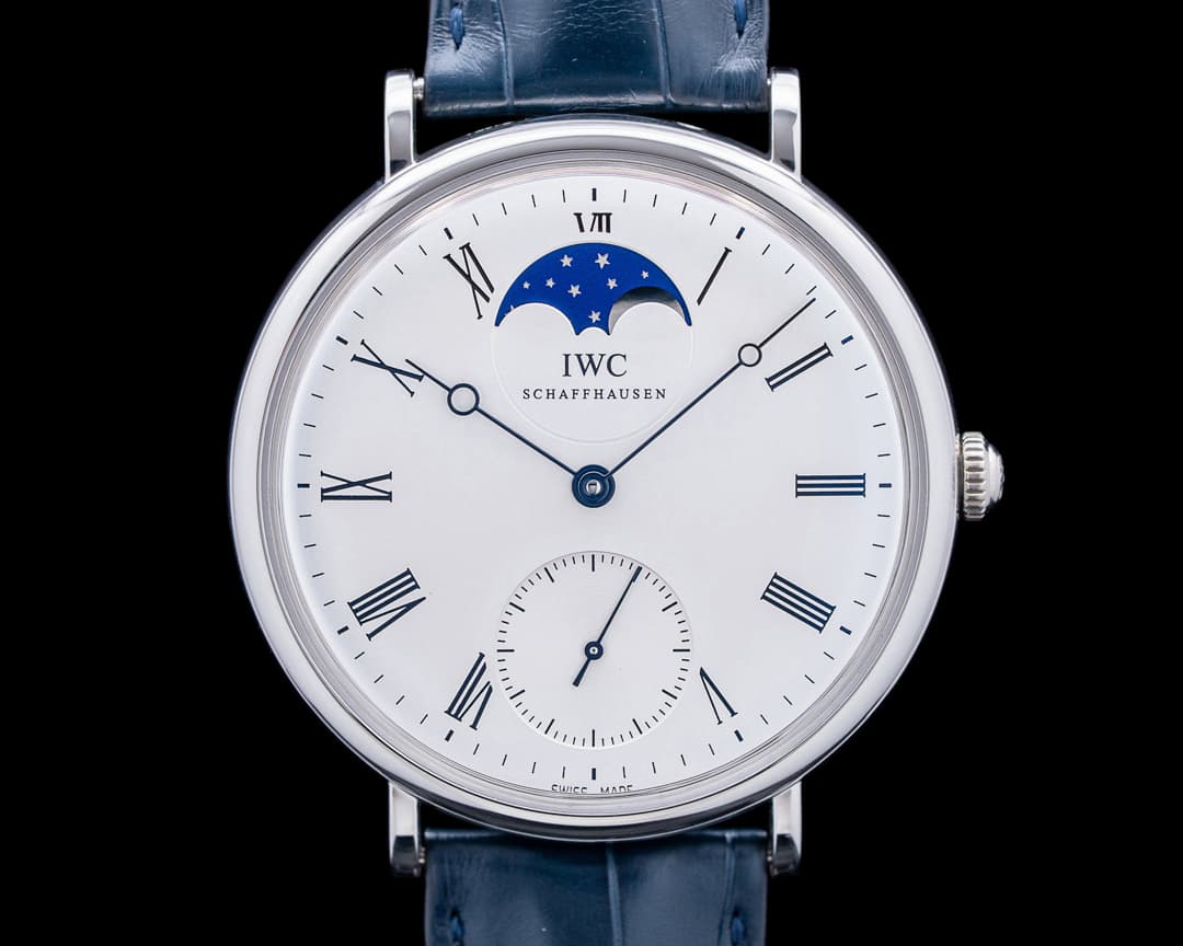 IWC IW544805 Vintage Collection Portofino Platinum Silver Dial LIMITED