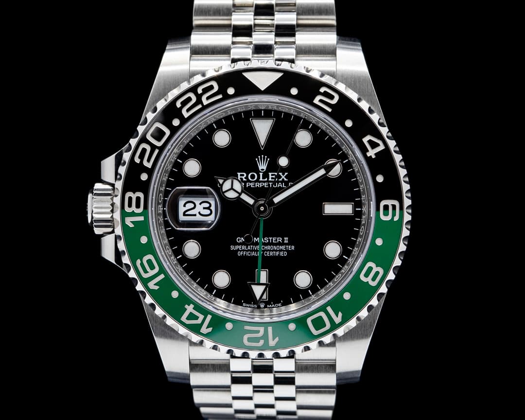 Rolex 126720VTNR GMT-Master II Left-Handed SS Black Dial 2025