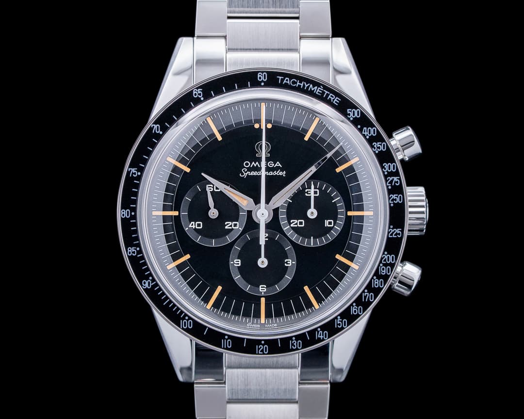 Image of Omega Speedmaster "First Omega in Space" SS Blue Dial 2025