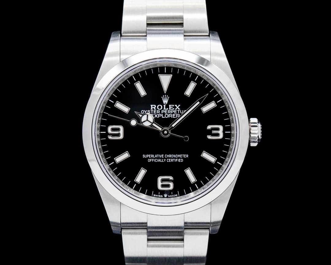 Rolex 124270 Explorer 36MM SS Black Dial