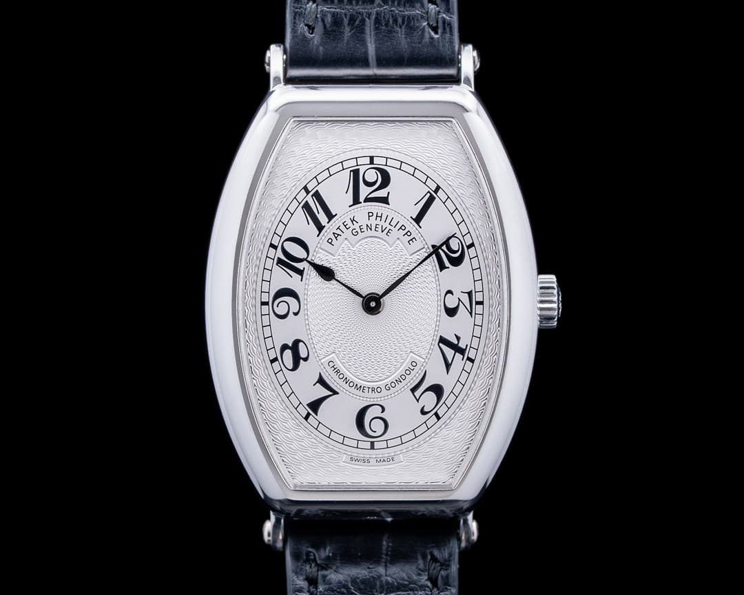 Patek Philippe 5098P Chronometro Gondolo Platinum Gray Dial