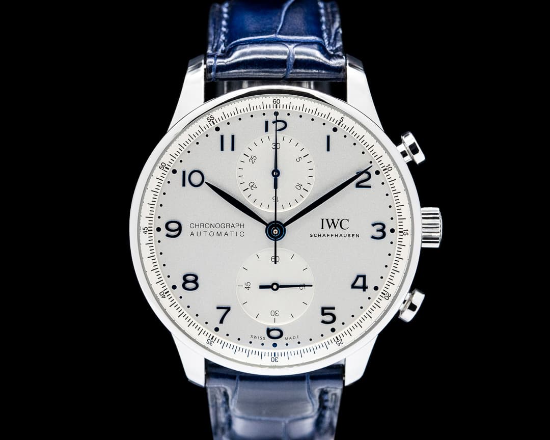 IWC IW371605 Portugieser Chronograph SS Silver Dial
