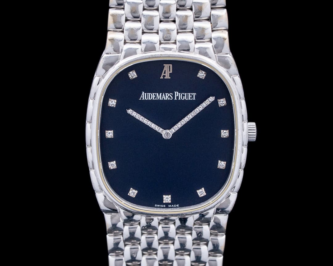 Image of Audemars Piguet 5384 Cobra 18K White Gold Blue Diamond Dial