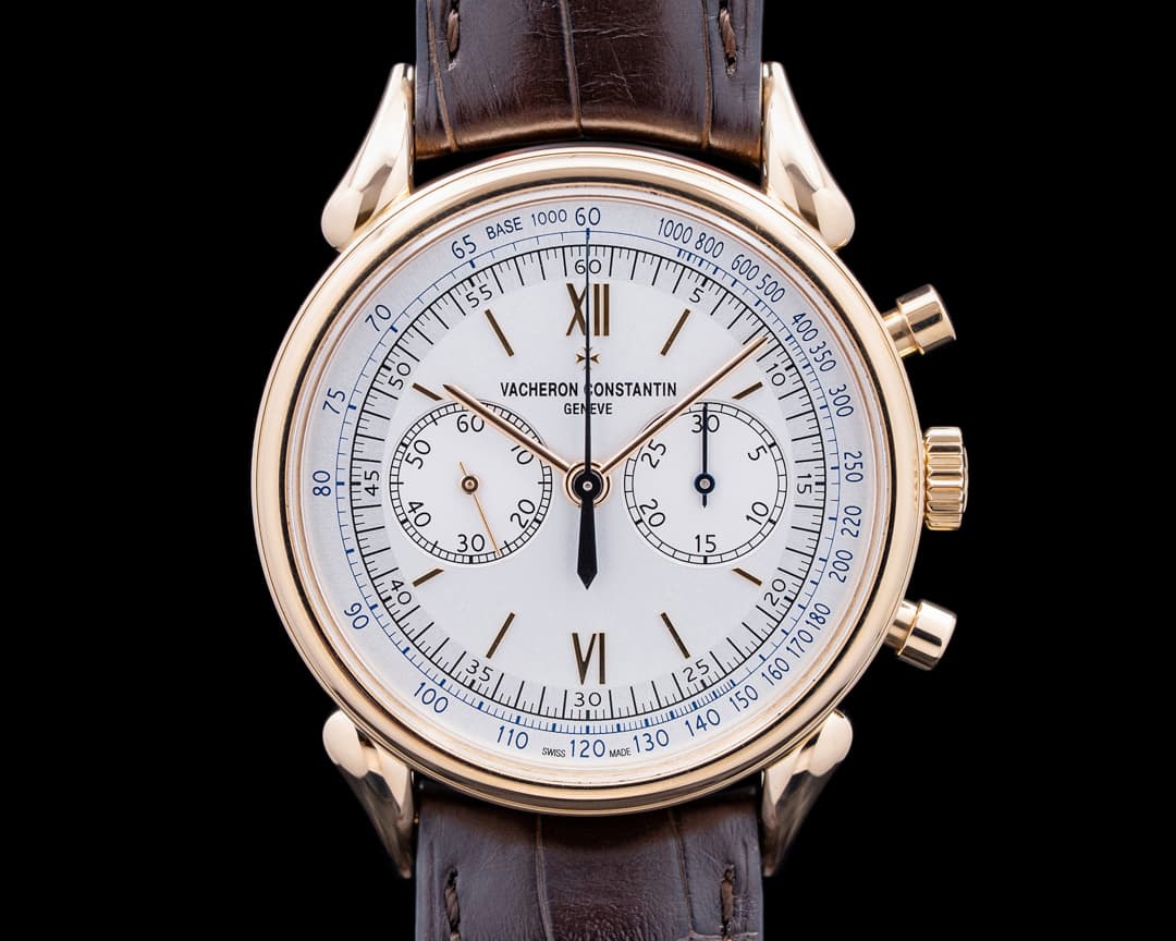 Vacheron Constantin 5000H/000R Historiques Cornes de Vache 1955 18K Rose Gold Silver Dial
