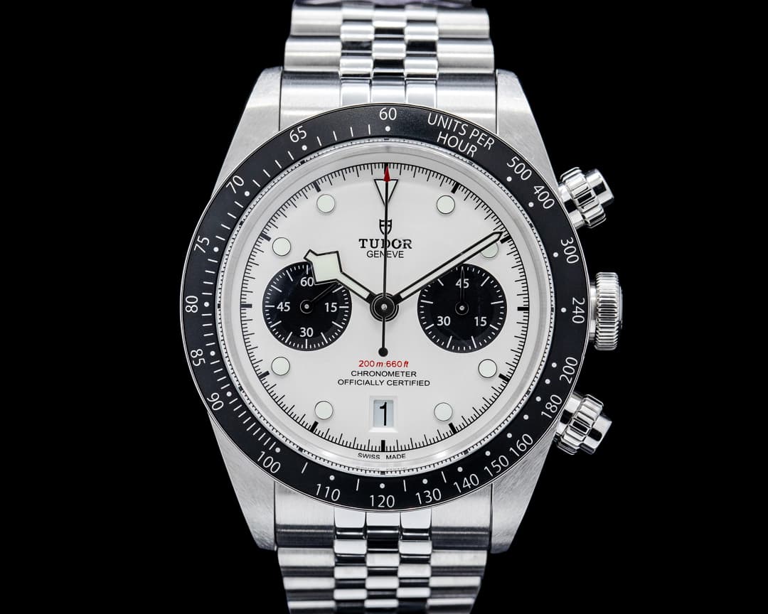 Image of Tudor 79360N Black Bay Chronograph SS Silver Dial