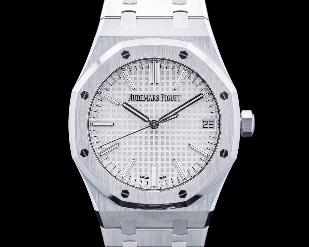 Image of Audemars Piguet 15510ST Royal Oak SS Silver Dial