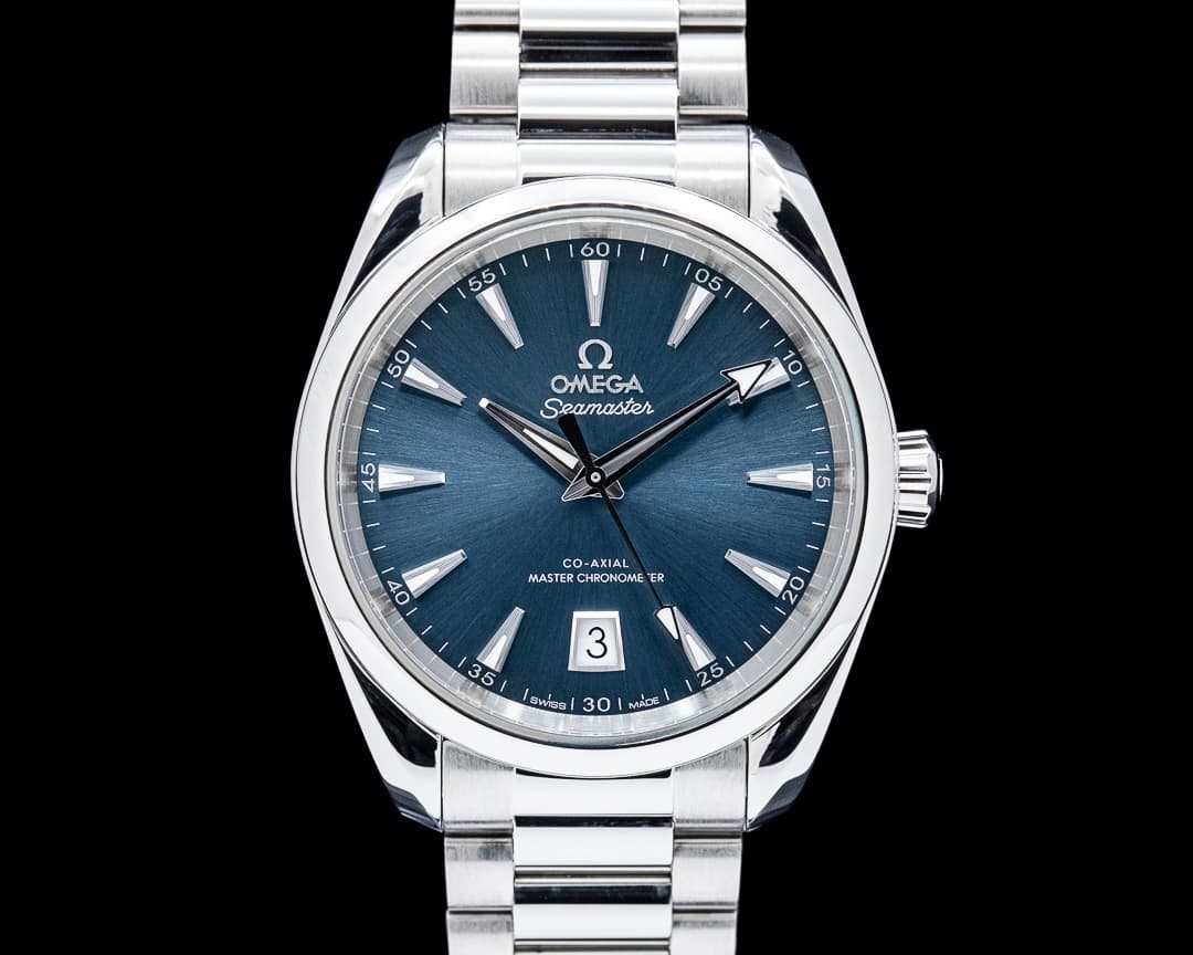 Omega Seamaster Aqua Terra Shades SS Atlantic Blue Dial