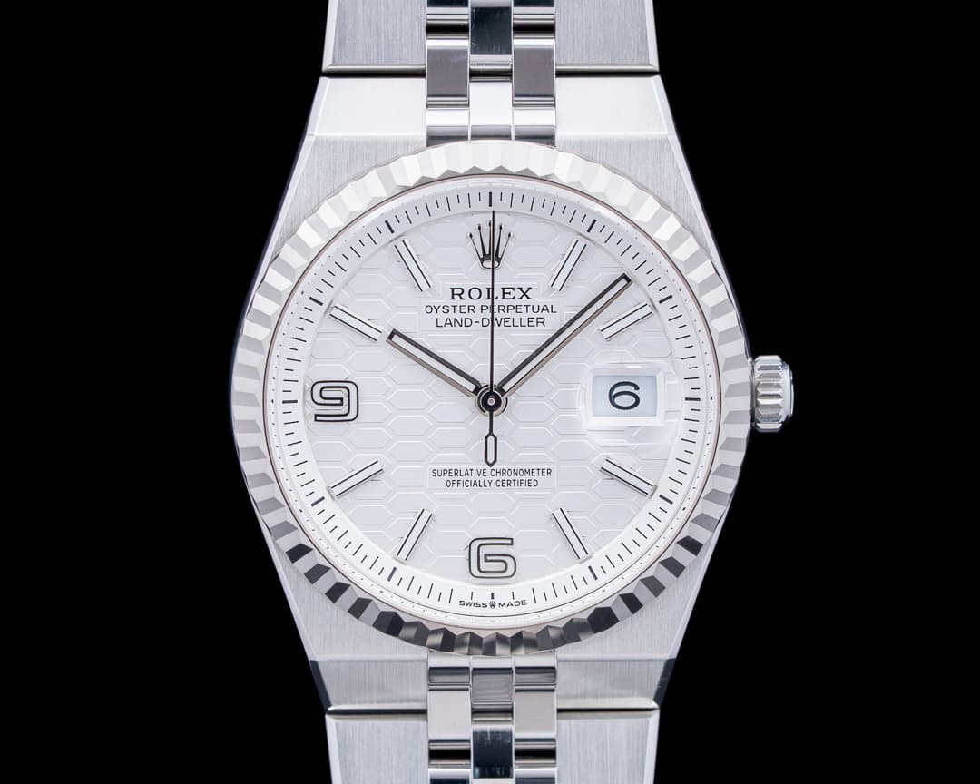 Rolex 127234 Land-Dweller 36MM SS White Dial 2026