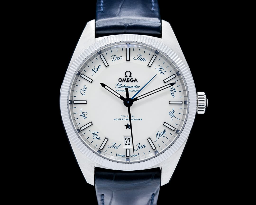Image of Omega Globemaster Annual Calendar SS Silver Dial