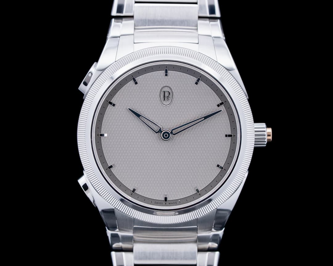 Parmigiani PFC904 Tonda PF Minute Rattrapante SS Sand Gray Dial