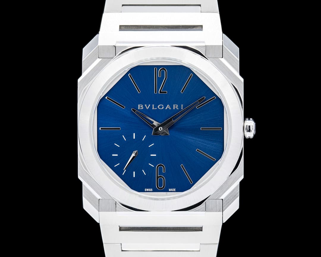 Bulgari 103431 Octo Finissimo Automatic SS Blue Dial