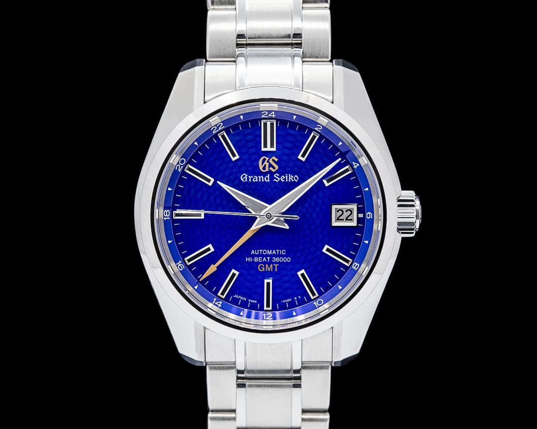 Grand Seiko Hi-Beat 36000 GMT "Blue Peacock" SS LIMITED