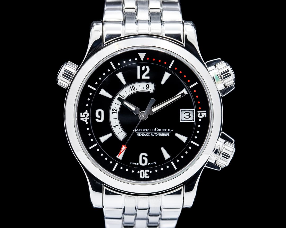 Jaeger LeCoultre Q1708170 Master Compressor Memovox SS Black Dial