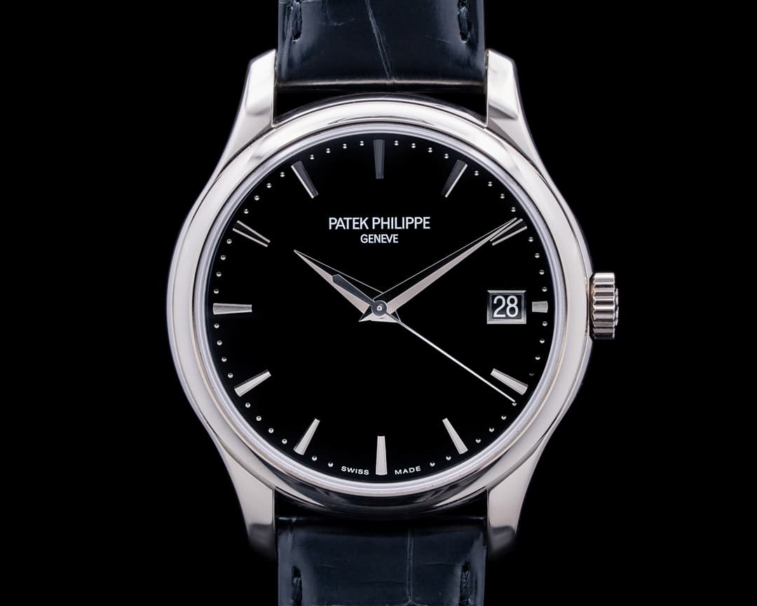 Patek Philippe 5227G Calatrava 18K White Gold Black Dial