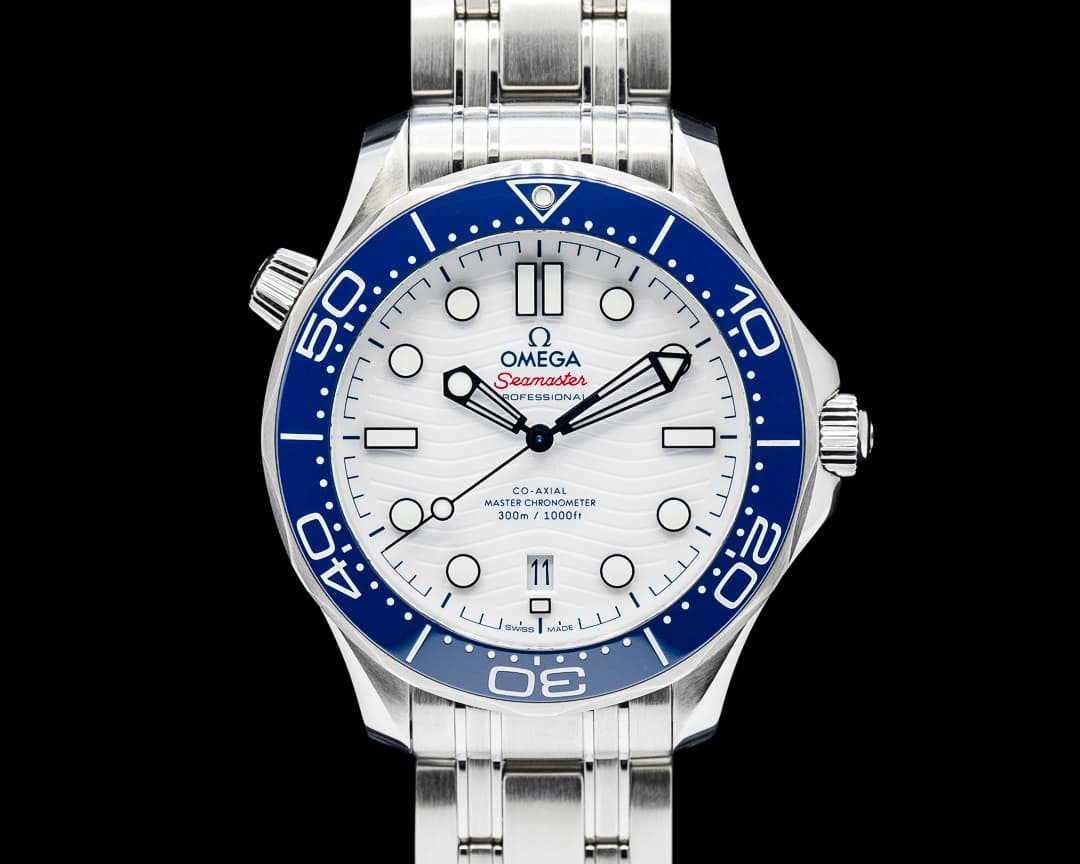 Omega Seamaster Diver 300M Special Edition "Tokyo 2020" SS White Dial