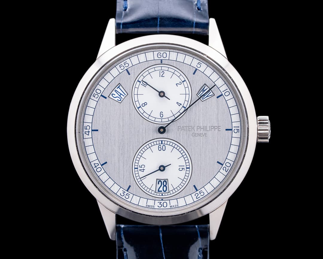 Patek Philippe 5235G Annual Calendar Regulator 18K White Gold Silver Dial
