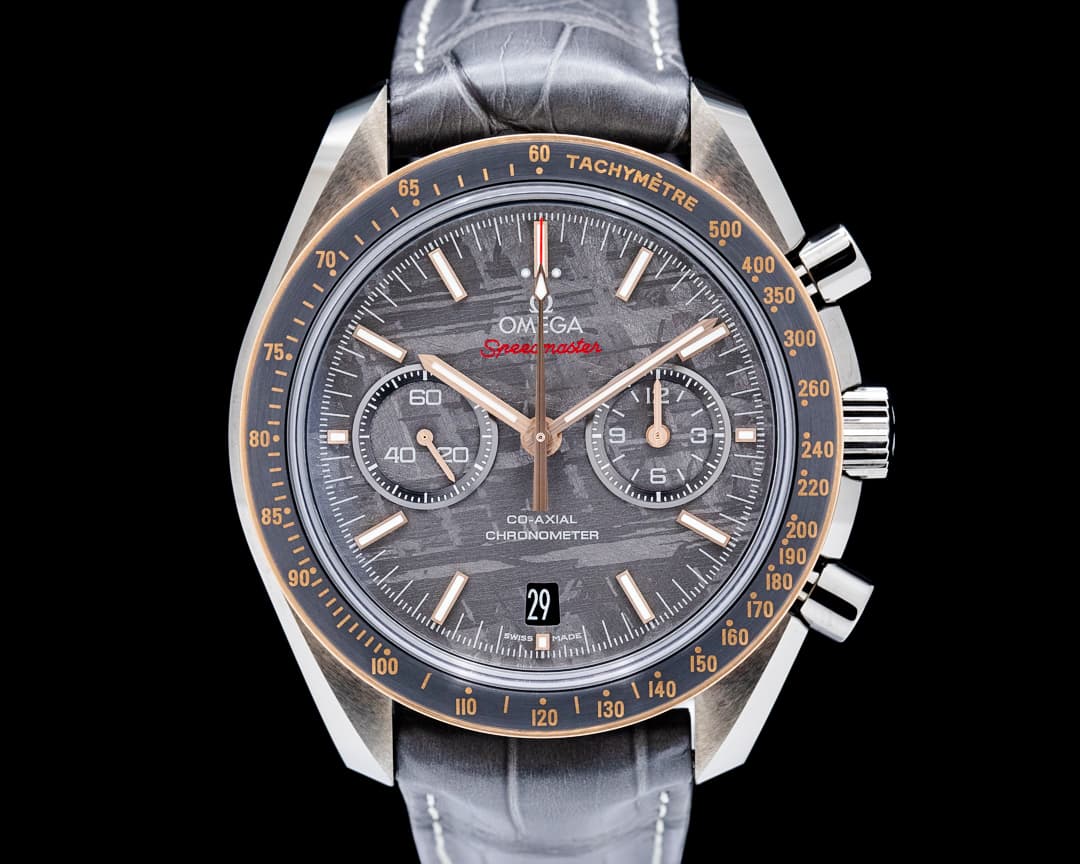 Omega Speedmaster "Grey Side of the Moon" Ceramic Meteorite Dial