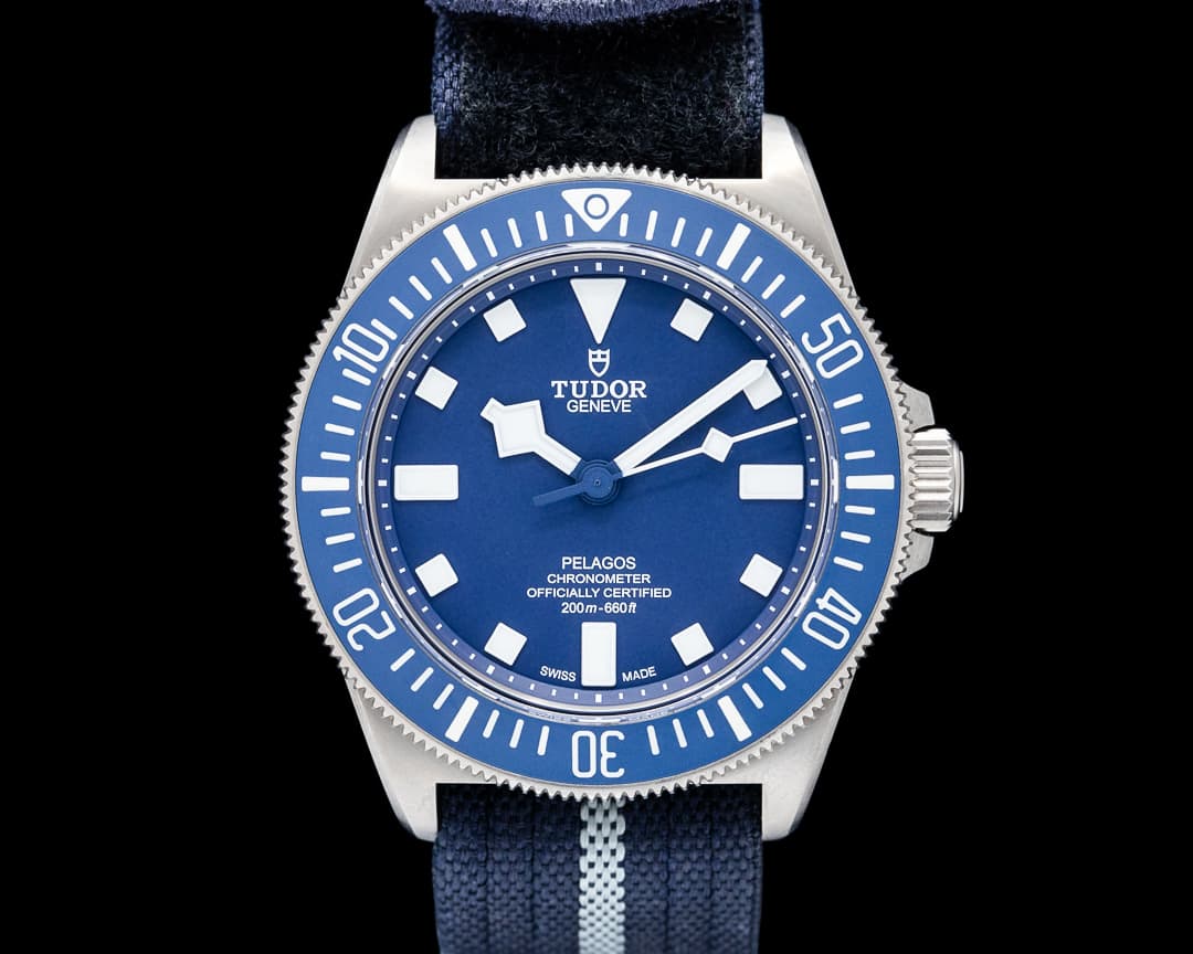 Tudor 25707B/22 Pelagos FXD Titanium Blue Dial